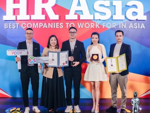 YODY NHẬN GIẢI THƯỞNG KÉP TẠI HR ASIA AWARDS 2024