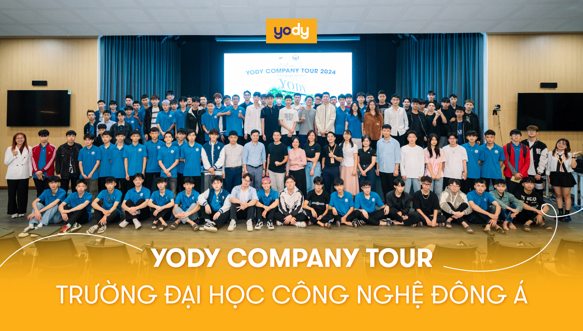 YODY COMPANY TOUR x TRƯỜNG ĐẠI HỌC CÔNG NGHỆ ĐÔNG Á