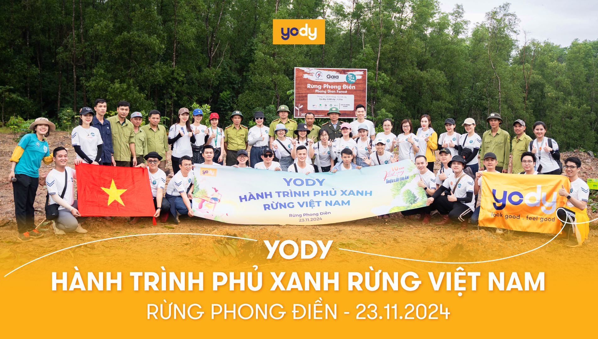 HÀNH TRÌNH PHỦ XANH RỪNG VIỆT NAM CHẶNG THỨ 3 CỦA YODY